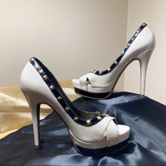 💥 Jessica Simpson “Eileen” peep toe pump size 7.5M!! - Picture 3 of 8